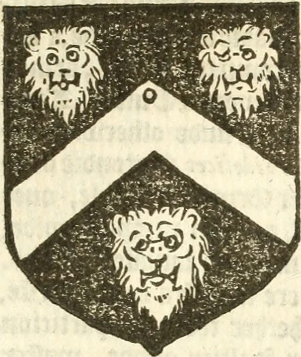 An illustration from Workes of armorie : deuyded into three bookes, entituled, the Concordes of armorie, the Armorie of honor, and of Coates and creastes, 1572, leaf 238
