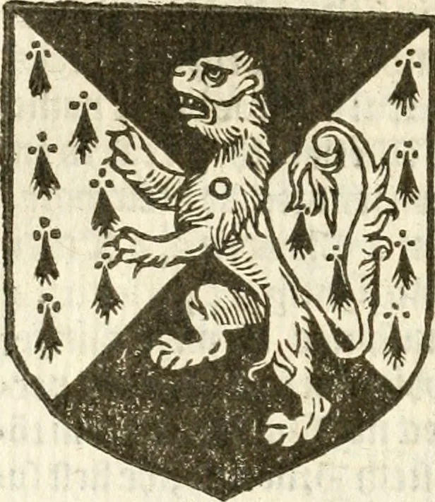 An illustration from Workes of armorie : deuyded into three bookes, entituled, the Concordes of armorie, the Armorie of honor, and of Coates and creastes, 1572, leaf 239