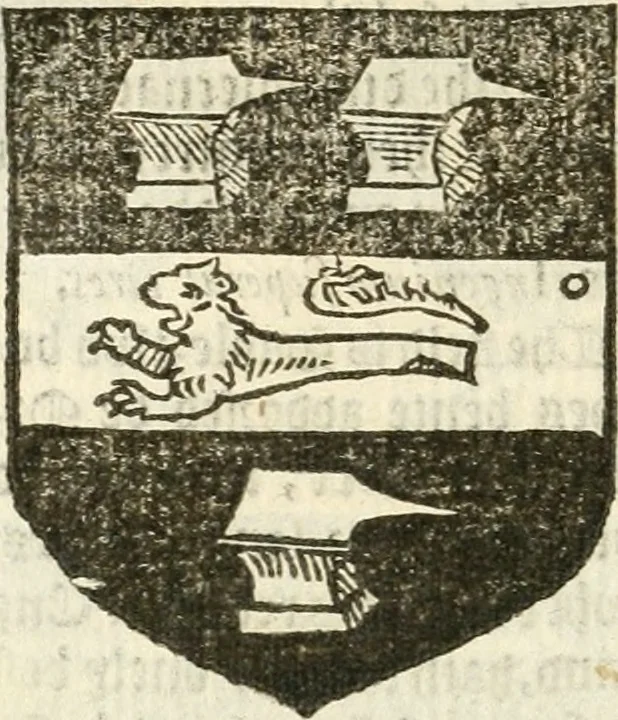 An illustration from Workes of armorie : deuyded into three bookes, entituled, the Concordes of armorie, the Armorie of honor, and of Coates and creastes, 1572, leaf 259