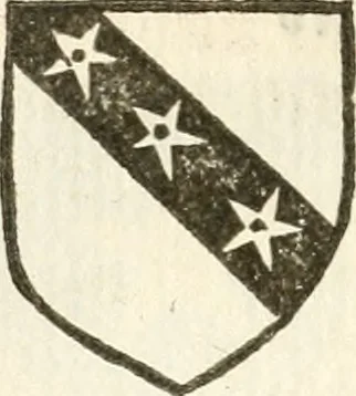 An illustration from Workes of armorie : deuyded into three bookes, entituled, the Concordes of armorie, the Armorie of honor, and of Coates and creastes, 1572, leaf 283