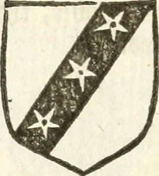 An illustration from Workes of armorie : deuyded into three bookes, entituled, the Concordes of armorie, the Armorie of honor, and of Coates and creastes, 1572, leaf 283