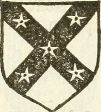 An illustration from Workes of armorie : deuyded into three bookes, entituled, the Concordes of armorie, the Armorie of honor, and of Coates and creastes, 1572, leaf 283