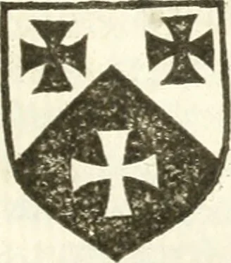 An illustration from Workes of armorie : deuyded into three bookes, entituled, the Concordes of armorie, the Armorie of honor, and of Coates and creastes, 1572, leaf 284