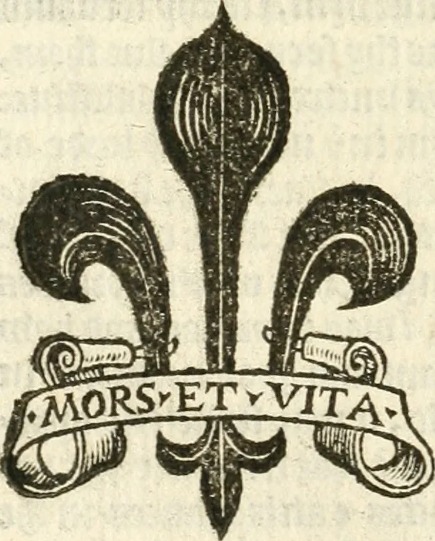 An illustration from Workes of armorie : deuyded into three bookes, entituled, the Concordes of armorie, the Armorie of honor, and of Coates and creastes, 1572, leaf 291