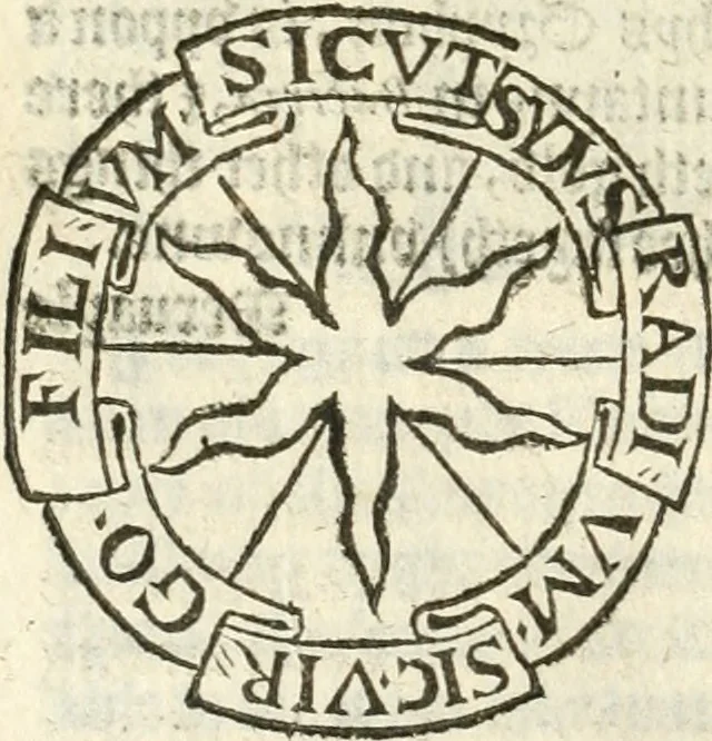 An illustration from Workes of armorie : deuyded into three bookes, entituled, the Concordes of armorie, the Armorie of honor, and of Coates and creastes, 1572, leaf 297