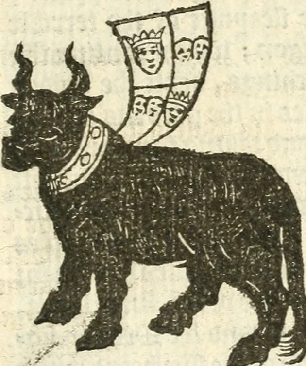 An illustration from Workes of armorie : deuyded into three bookes, entituled, the Concordes of armorie, the Armorie of honor, and of Coates and creastes, 1572, leaf 304