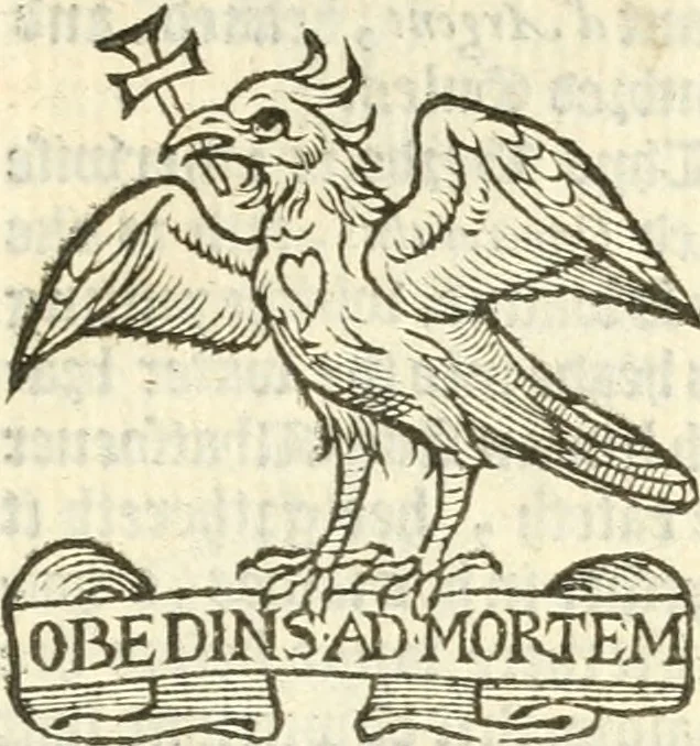An illustration from Workes of armorie : deuyded into three bookes, entituled, the Concordes of armorie, the Armorie of honor, and of Coates and creastes, 1572, leaf 332