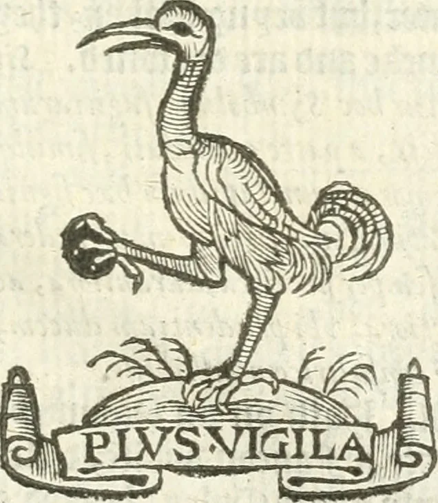 An illustration from Workes of armorie : deuyded into three bookes, entituled, the Concordes of armorie, the Armorie of honor, and of Coates and creastes, 1572, leaf 340