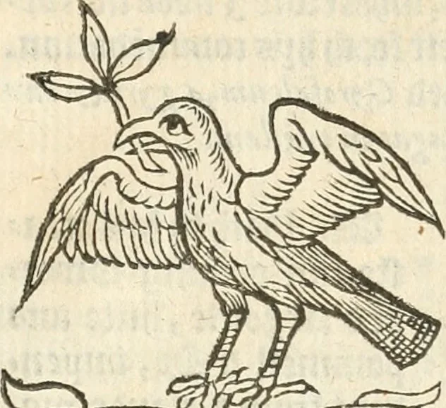 An illustration from Workes of armorie : deuyded into three bookes, entituled, the Concordes of armorie, the Armorie of honor, and of Coates and creastes, 1572, leaf 343