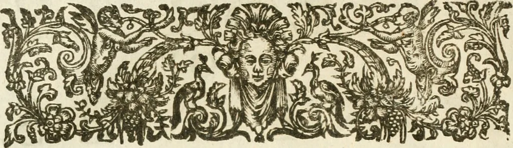An illustration from The Workes of Benjamin Jonson, 1640, leaf 105