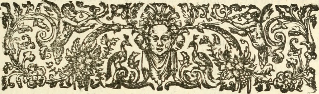 An illustration from The Workes of Benjamin Jonson, 1640, leaf 124