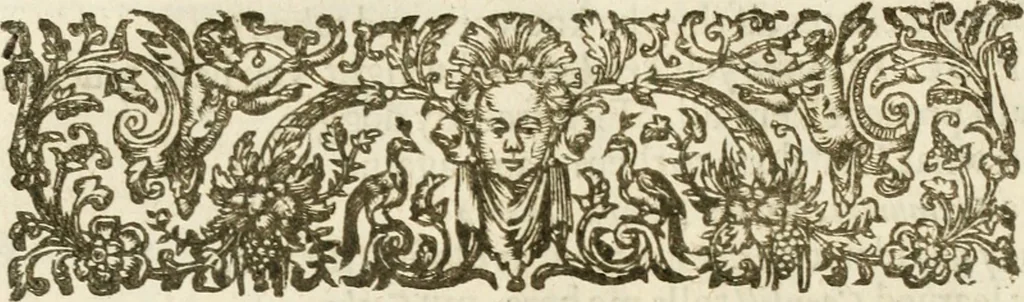 An illustration from The Workes of Benjamin Jonson, 1640, leaf 179