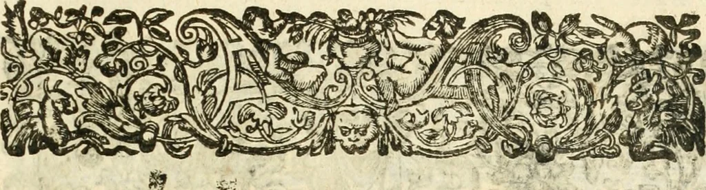 An illustration from The Workes of Benjamin Jonson, 1640, leaf 182