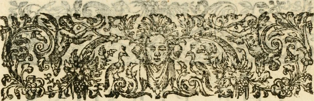 An illustration from The Workes of Benjamin Jonson, 1640, leaf 183