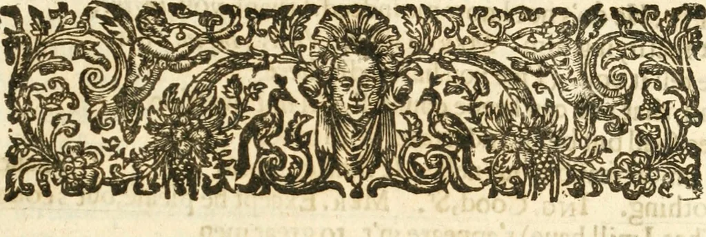 An illustration from The Workes of Benjamin Jonson, 1640, leaf 200