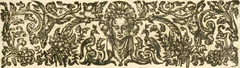 An illustration from The Workes of Benjamin Jonson, 1640, leaf 46