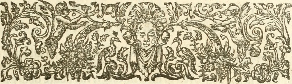 An illustration from The Workes of Benjamin Jonson, 1640, leaf 84