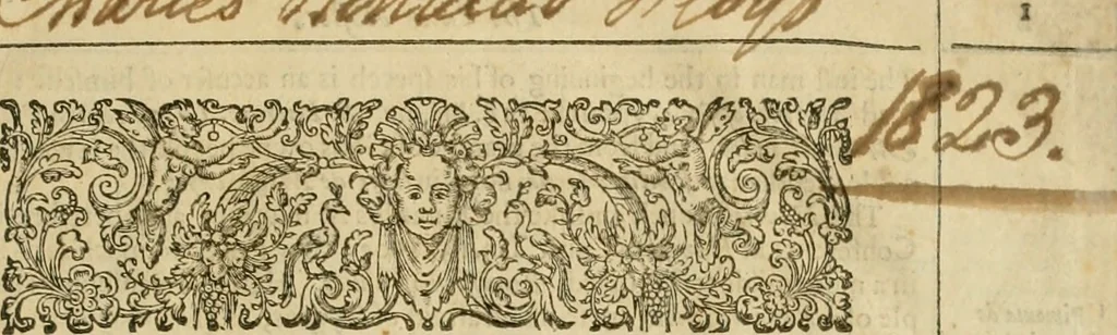 An illustration from The workes of John Boys, 1629, leaf 10