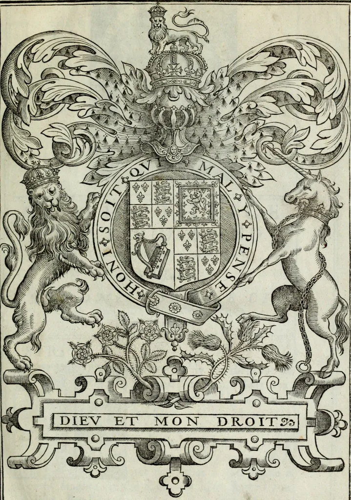 An illustration from The workes of the most high and mightie prince, Iames, by the grace of God, king of Great Britaine, France and Ireland, defender of the faith, &c., 1616, leaf 10