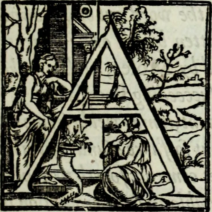 An illustration from The workes of the most high and mightie prince, Iames, by the grace of God, king of Great Britaine, France and Ireland, defender of the faith, &c., 1616, leaf 16