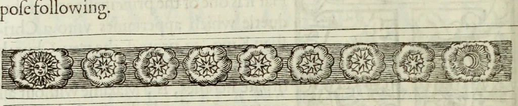 An illustration from The workes of the most high and mightie prince, Iames, by the grace of God, king of Great Britaine, France and Ireland, defender of the faith, &c., 1616, leaf 395