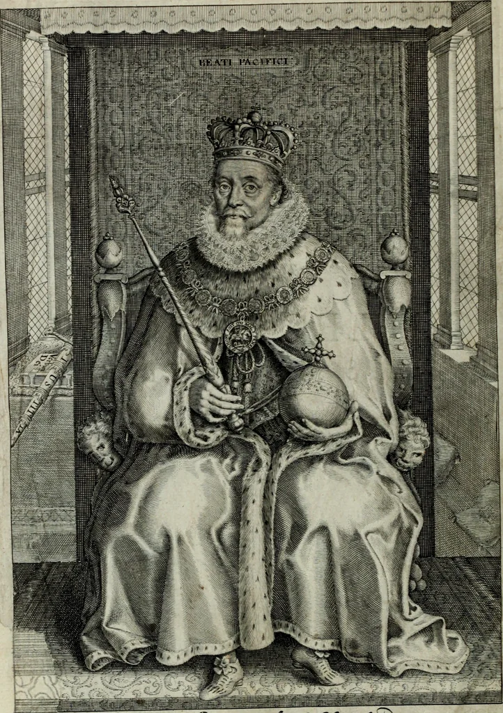 An illustration from The workes of the most high and mightie prince, Iames, by the grace of God, king of Great Britaine, France and Ireland, defender of the faith, &c., 1616, leaf 5