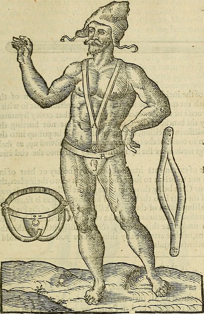 An illustration from The workes of that famous chirurgion Ambrose Parey :, 1649, leaf 266