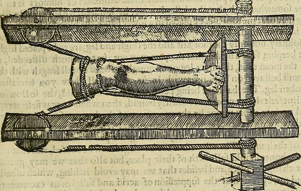 An illustration from The workes of that famous chirurgion Ambrose Parey :, 1649, leaf 396