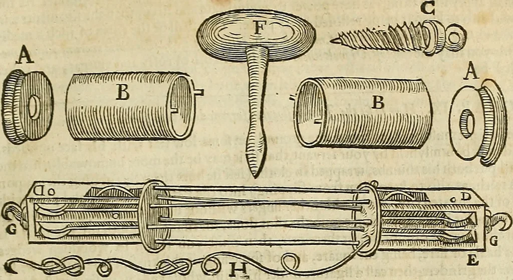 An illustration from The workes of that famous chirurgion Ambrose Parey :, 1649, leaf 408
