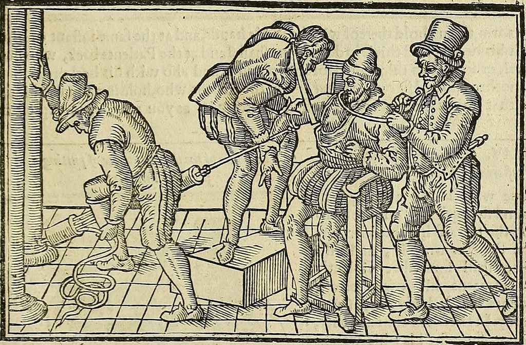 An illustration from The workes of that famous chirurgion Ambrose Parey :, 1649, leaf 414