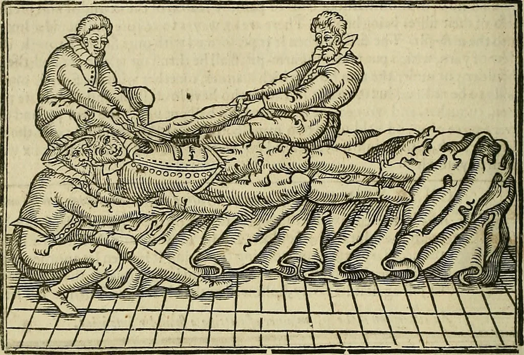 An illustration from The workes of that famous chirurgion Ambrose Parey :, 1649, leaf 415