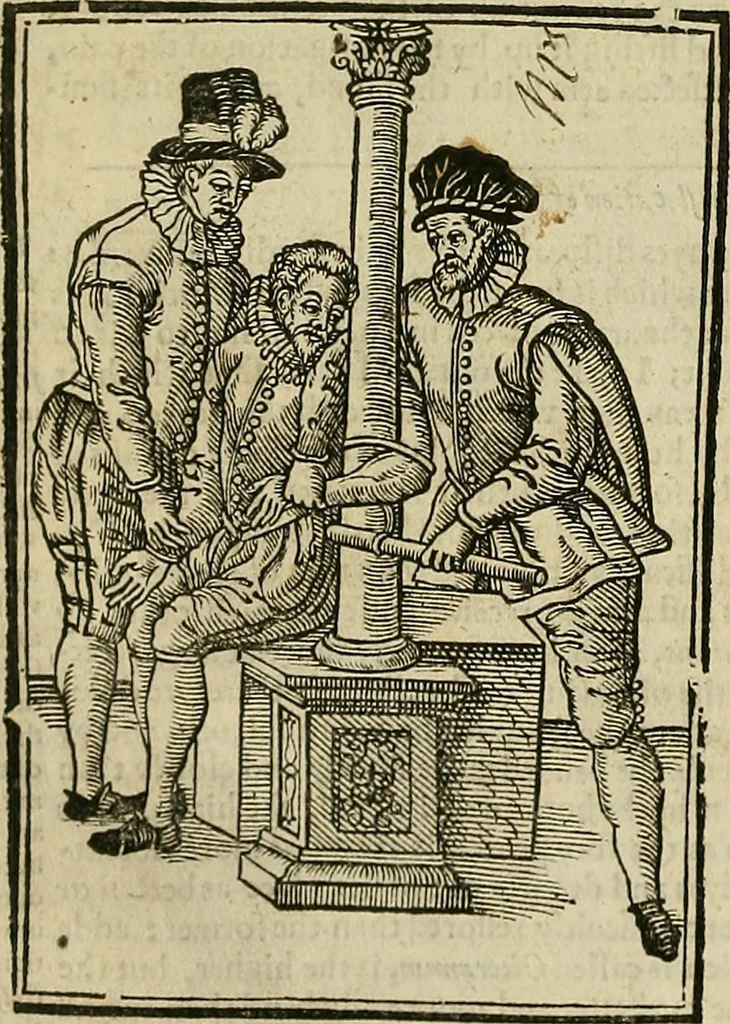 An illustration from The workes of that famous chirurgion Ambrose Parey :, 1649, leaf 421