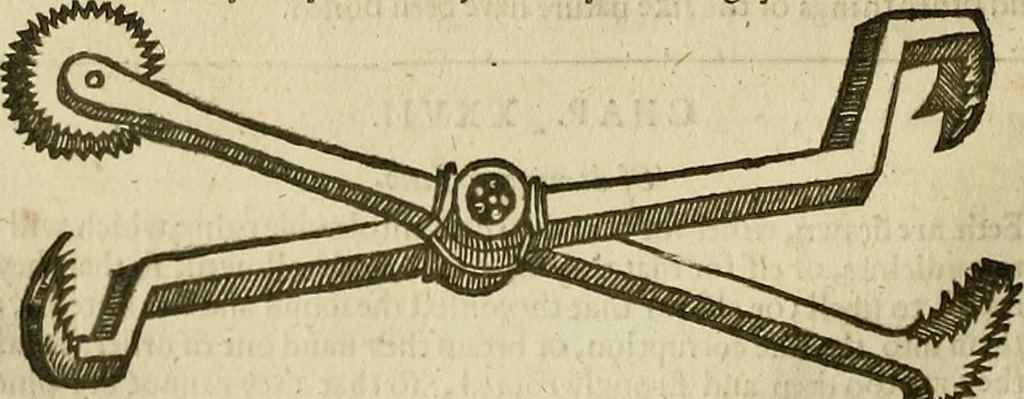 An illustration from The workes of that famous chirurgion Ambrose Parey :, 1649, leaf 451