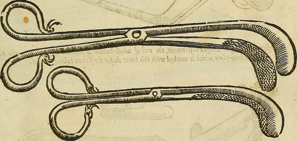 An illustration from The workes of that famous chirurgion Ambrose Parey :, 1649, leaf 464