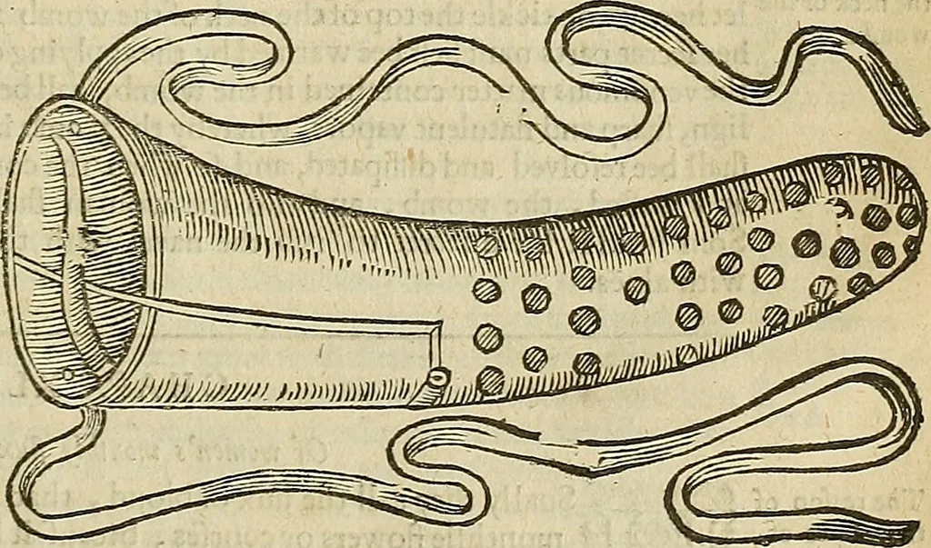 An illustration from The workes of that famous chirurgion Ambrose Parey :, 1649, leaf 670
