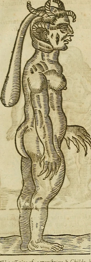 An illustration from The workes of that famous chirurgion Ambrose Parey :, 1649, leaf 686
