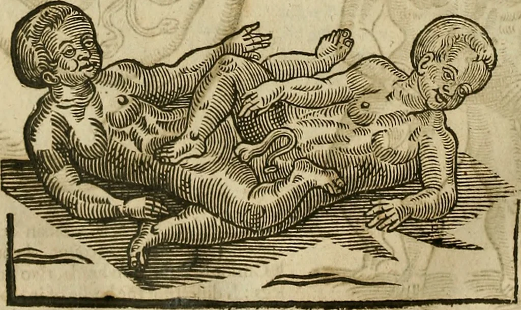 An illustration from The workes of that famous chirurgion Ambrose Parey :, 1649, leaf 687