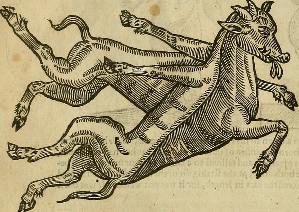 An illustration from The workes of that famous chirurgion Ambrose Parey :, 1649, leaf 689