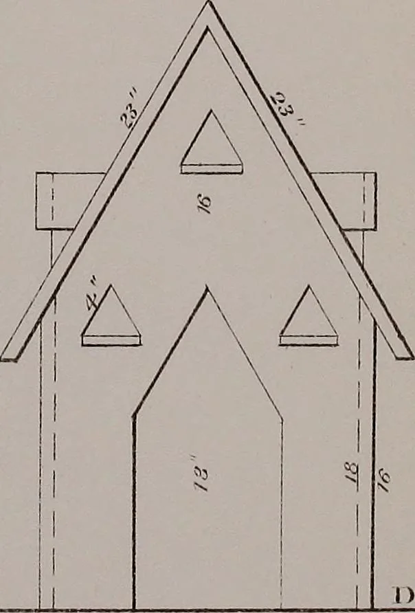An illustration from Working drawings and how to make and use them, 1881, leaf 106