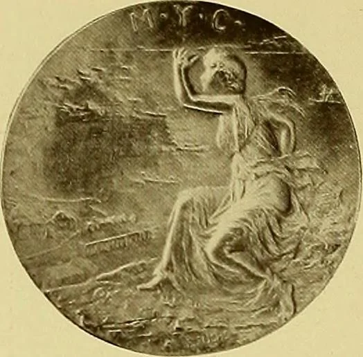 An illustration from The work of Emil Fuchs; illustrating some of his representative paintings, sculpture, medals and studies. Issued on the occasion of an exhibition of his works under the auspices of Messrs. Cartier, February 7th to March 5th,1921. New York city, 1921, leaf 109