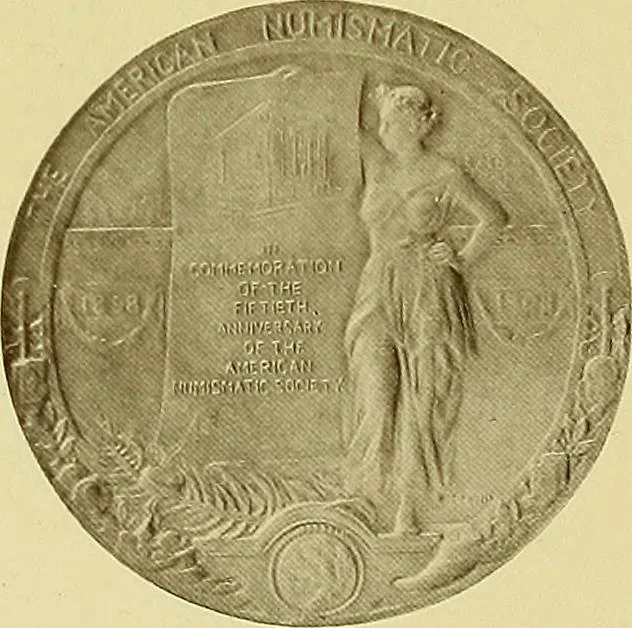An illustration from The work of Emil Fuchs; illustrating some of his representative paintings, sculpture, medals and studies. Issued on the occasion of an exhibition of his works under the auspices of Messrs. Cartier, February 7th to March 5th,1921. New York city, 1921, leaf 109