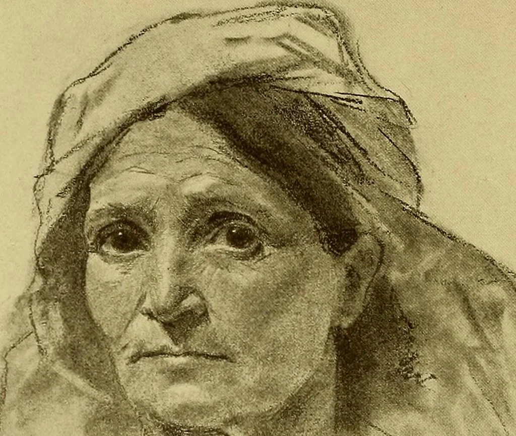 An illustration from The work of Emil Fuchs; illustrating some of his representative paintings, sculpture, medals and studies. Issued on the occasion of an exhibition of his works under the auspices of Messrs. Cartier, February 7th to March 5th,1921. New York city, 1921, leaf 121