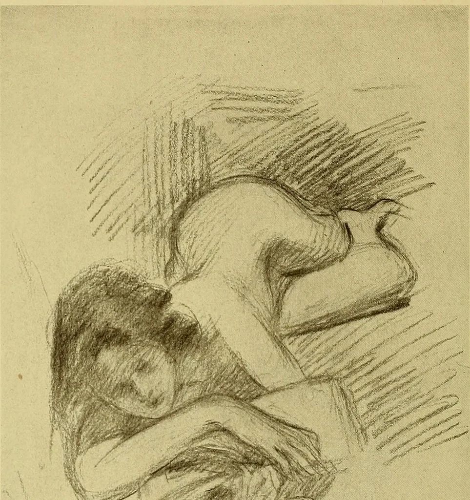 An illustration from The work of Emil Fuchs; illustrating some of his representative paintings, sculpture, medals and studies. Issued on the occasion of an exhibition of his works under the auspices of Messrs. Cartier, February 7th to March 5th,1921. New York city, 1921, leaf 125