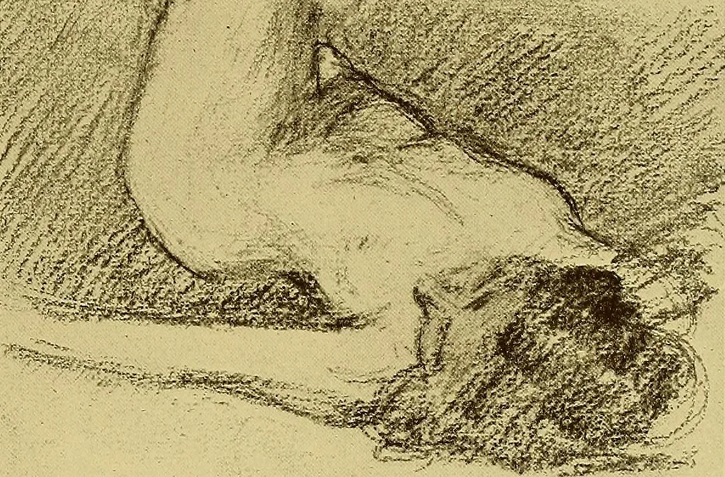 An illustration from The work of Emil Fuchs; illustrating some of his representative paintings, sculpture, medals and studies. Issued on the occasion of an exhibition of his works under the auspices of Messrs. Cartier, February 7th to March 5th,1921. New York city, 1921, leaf 126