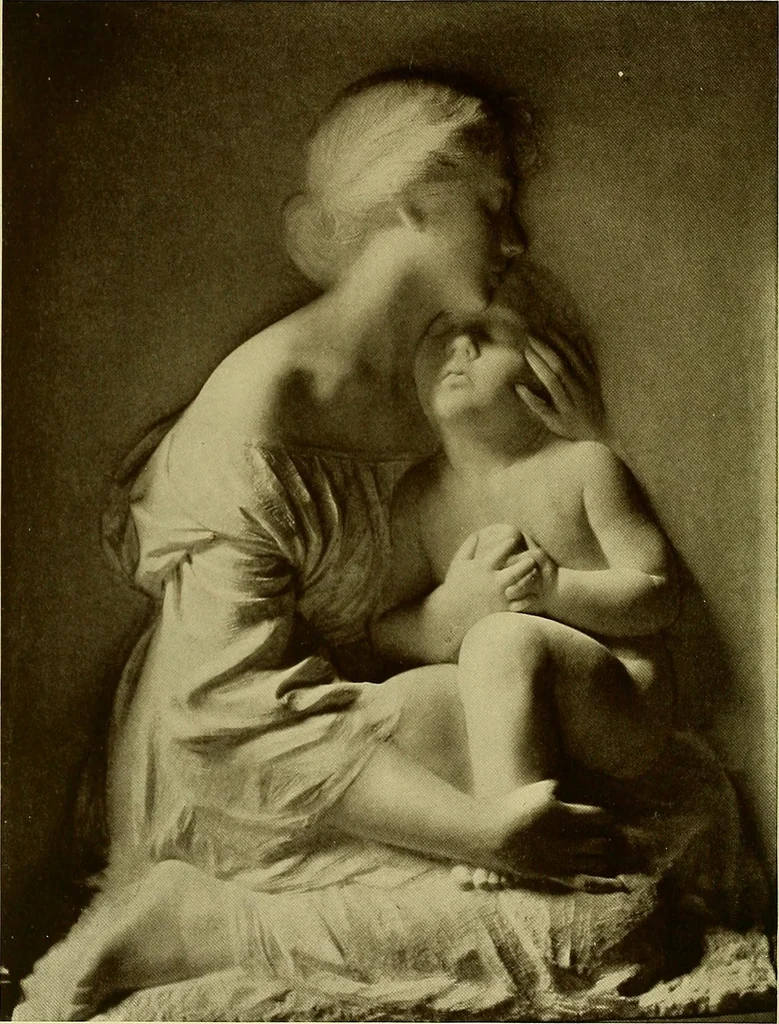 An illustration from The work of Emil Fuchs; illustrating some of his representative paintings, sculpture, medals and studies. Issued on the occasion of an exhibition of his works under the auspices of Messrs. Cartier, February 7th to March 5th,1921. New York city, 1921, leaf 31
