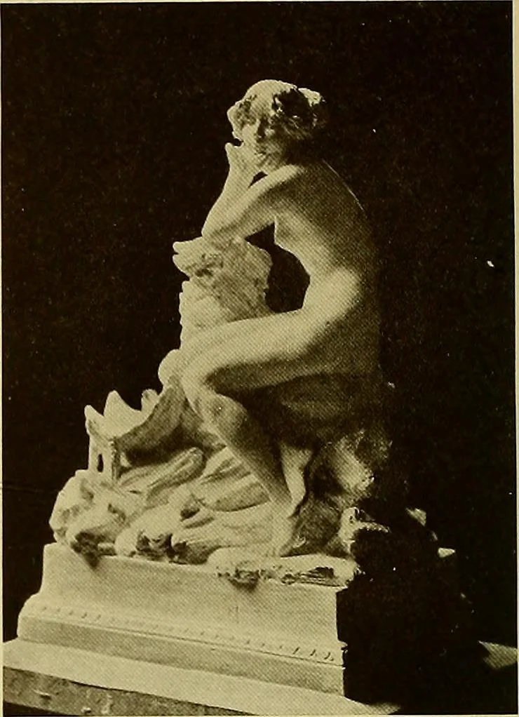 An illustration from The work of Emil Fuchs; illustrating some of his representative paintings, sculpture, medals and studies. Issued on the occasion of an exhibition of his works under the auspices of Messrs. Cartier, February 7th to March 5th,1921. New York city, 1921, leaf 39
