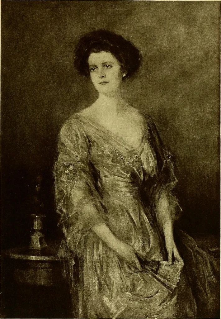 An illustration from The work of Emil Fuchs; illustrating some of his representative paintings, sculpture, medals and studies. Issued on the occasion of an exhibition of his works under the auspices of Messrs. Cartier, February 7th to March 5th,1921. New York city, 1921, leaf 92