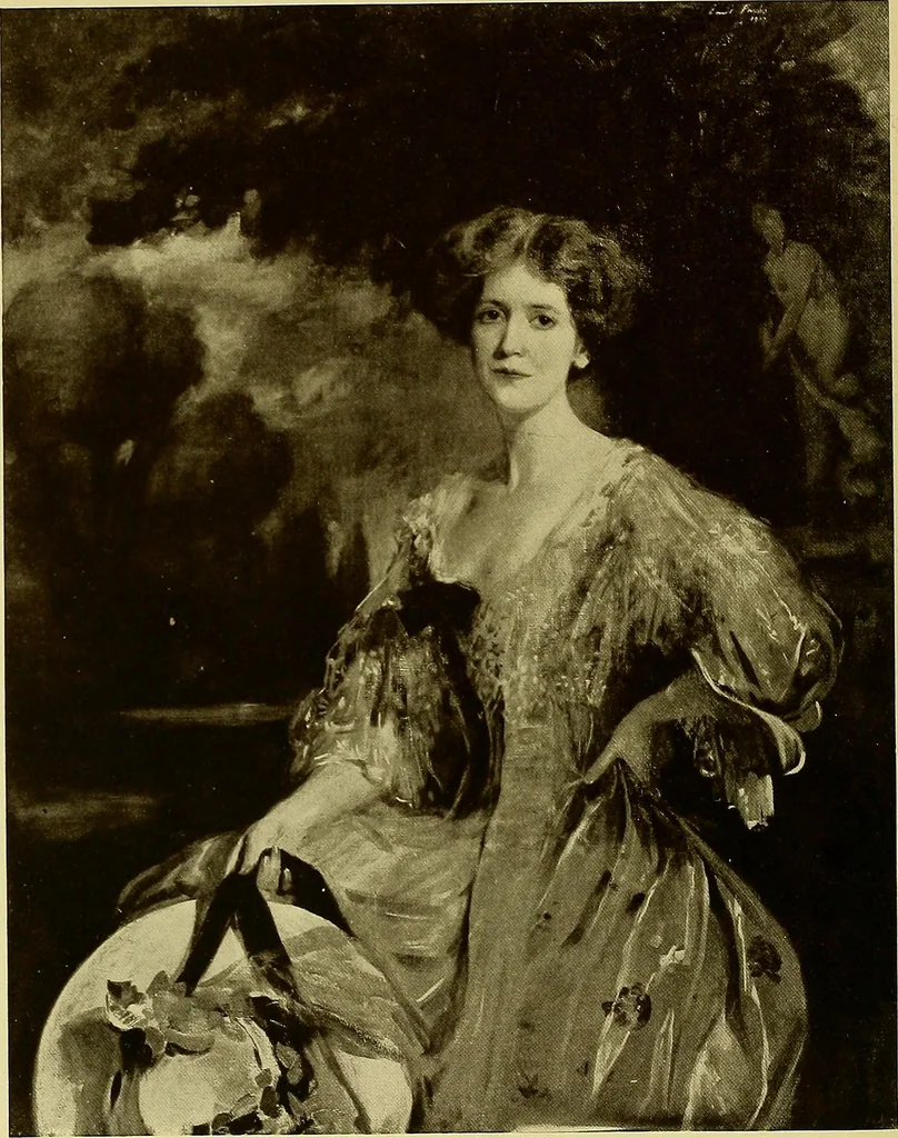 An illustration from The work of Emil Fuchs; illustrating some of his representative paintings, sculpture, medals and studies. Issued on the occasion of an exhibition of his works under the auspices of Messrs. Cartier, February 7th to March 5th,1921. New York city, 1921, leaf 97