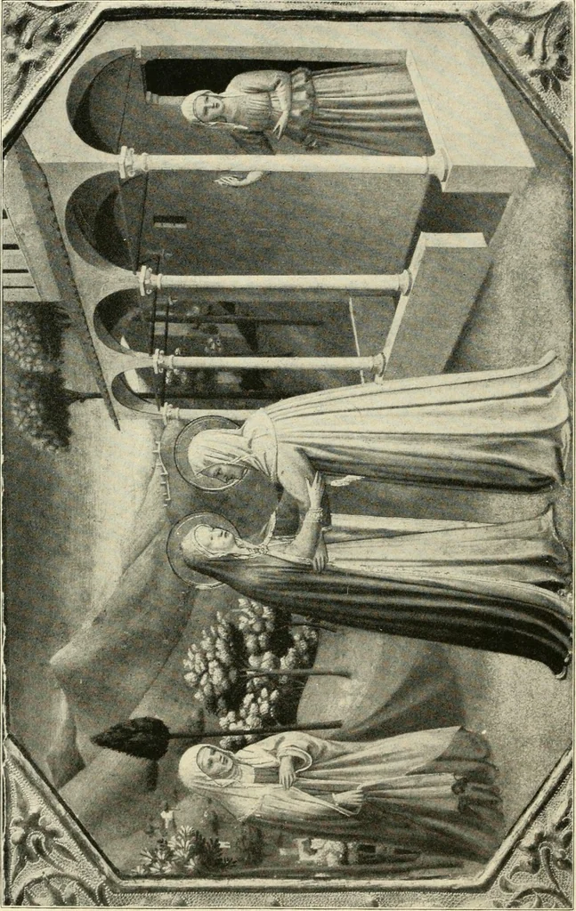 An illustration from The work of Fra Angelico da Fiesole reproduced in three hundred and twenty-seven illustrations, 1913, leaf 101