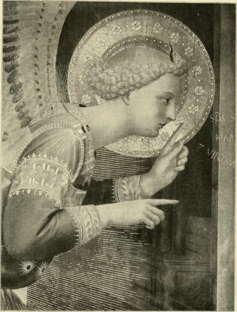 An illustration from The work of Fra Angelico da Fiesole reproduced in three hundred and twenty-seven illustrations, 1913, leaf 106
